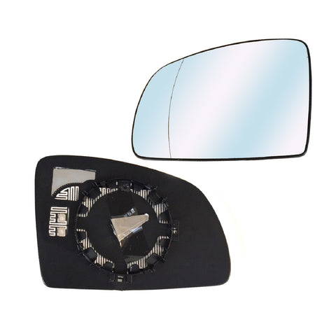 Piastra specchio sinistra convessa cromata, OPEL MERIVA dal 05/2006 al 03/2009