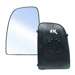 Piastra specchio sx convesso superiore, compatibile con PEUGEOT BOXER dal 01/2006 al 11/2014