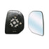 Piastra specchio sinistro convessa termica, compatibile con PEUGEOT RANCH/PARTNER dal 04/2008 al 12/2012