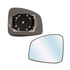 Piastra specchio sinistro asferica termica, compatibile con RENAULT SCENIC-GRAND SCENIC dal 04/2009 al 12/2011