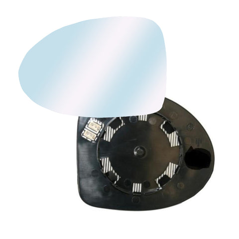 Piastra specchio sinistro asferica termica, RENAULT TWINGO BASIC dal 06/2007 al 01/2012