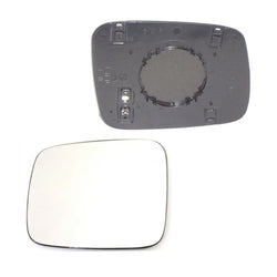 Piastra specchio sinistro convessa termica, compatibile con VOLKSWAGEN TRANSPORTER dal 09/1990 al 07/1996