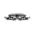 Supporto griglia radiatore, compatibile con RENAULT MEGANE dal 01/2014 al 10/2015