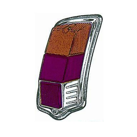 Trasparente posteriore dx versione stars, FIAT 500 dal 03/1965 al 09/1975