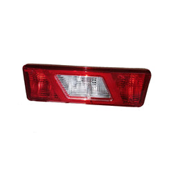 Trasparente posteriore bianco   rosso sx, compatibile con FORD TRANSIT dal 01/2014 al 12/2018