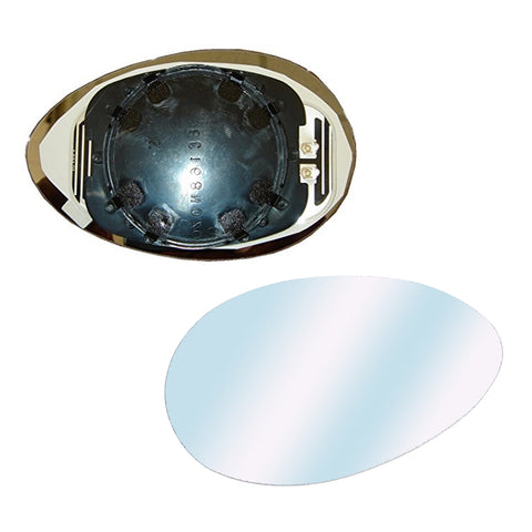 Piastra specchio dx convessa termica blu, ALFA ROMEO 156 dal 09/2003 al 09/2005