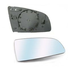 Piastra specchio dx convessa termica cromata, compatibile con AUDI A3 dal 09/2003 al 06/2008