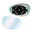 Piastra specchio destra convessa termica blu, compatibile con FIAT BRAVO dal 01/2007