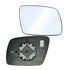 Piastra specchio destra convessa termica cromata, compatibile con FIAT FREEMONT dal 04/2011