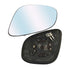 Piastra specchio destra asferica termica cromata, compatibile con MERCEDES CITAN dal 04/2012