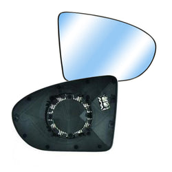 Piastra specchio destra convessa termica, compatibile con NISSAN QASHQAI dal 01/2010 al 12/2013