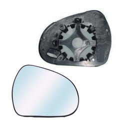 Piastra specchio destro convessa termica, compatibile con PEUGEOT 207 dal 06/2009 al 01/2012