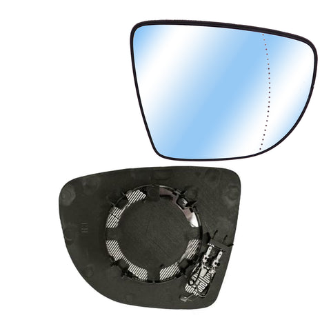 Piastra specchio destra convessa termica, RENAULT CAPTUR dal 01/2013 al 02/2017