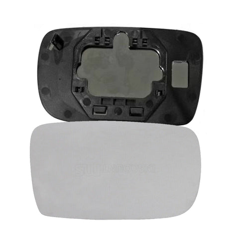 Piastra specchio destra convessa cromata, TOYOTA YARIS dal 03/2003 al 12/2005