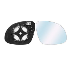 Piastra specchio destra convessa termica cromata, compatibile con VOLKSWAGEN TIGUAN dal 05/2011 al 12/2015