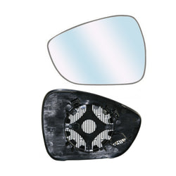 Piastra specchio sinistro convessa termica cromata, compatibile con CITROEN C3 dal 04/2013 al 10/2016