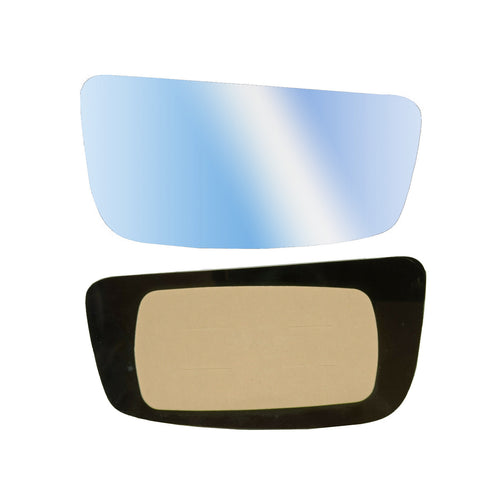 Vetro specchio inferiore sinistro, bordo cromato, FIAT SCUDO dal 01/2007 al 03/2016