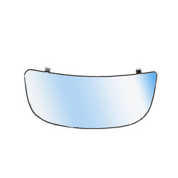 Piastra specchio sinistra, compatibile con RENAULT TRAFIC dal 01/2007 al 12/2013