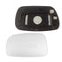 Piastra specchio sinistra termica, compatibile con TOYOTA COROLLA dal 02/2002 al 06/2004