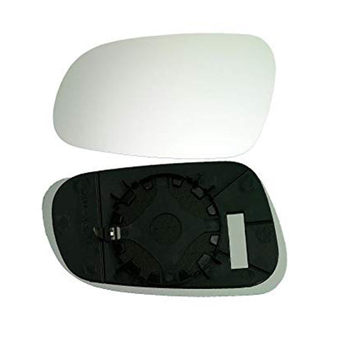 Piastra specchio sinistra asferica termica cromata, VOLKSWAGEN FOX dal 01/2004 al 12/2009